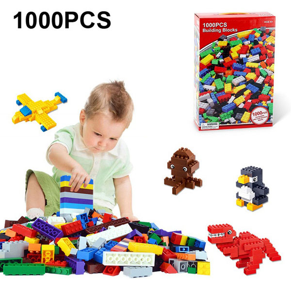 Bộ xếp hình lego cho bé 1000 chi tiết kích thích sức sáng tạo