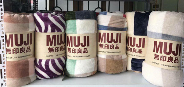 Chăn lông tuyết cao cấp Muji 2m x 2,3m xuất khẩu Nhật giá rẻ đa dạng