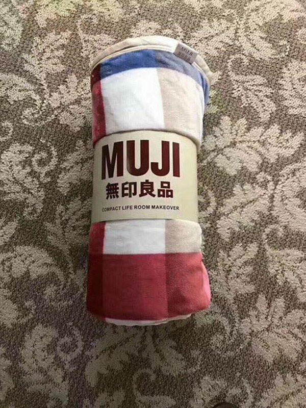Chăn lông tuyết cao cấp Muji 2m x 2,3m xuất khẩu Nhật giá rẻ thiết kế đẹp