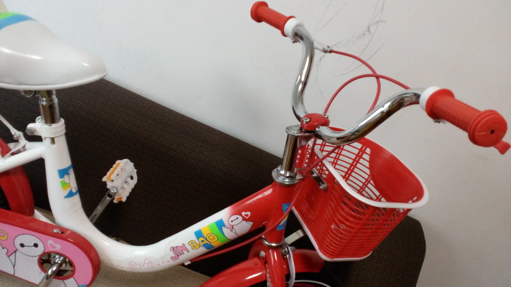 Xe đạp trẻ em nhập khẩu cho bé từ 3-6 tuổi Jinbao khung, tay lái